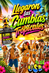 CUMBIAS TROPICALES en USB