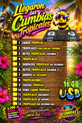 CUMBIAS TROPICALES en USB