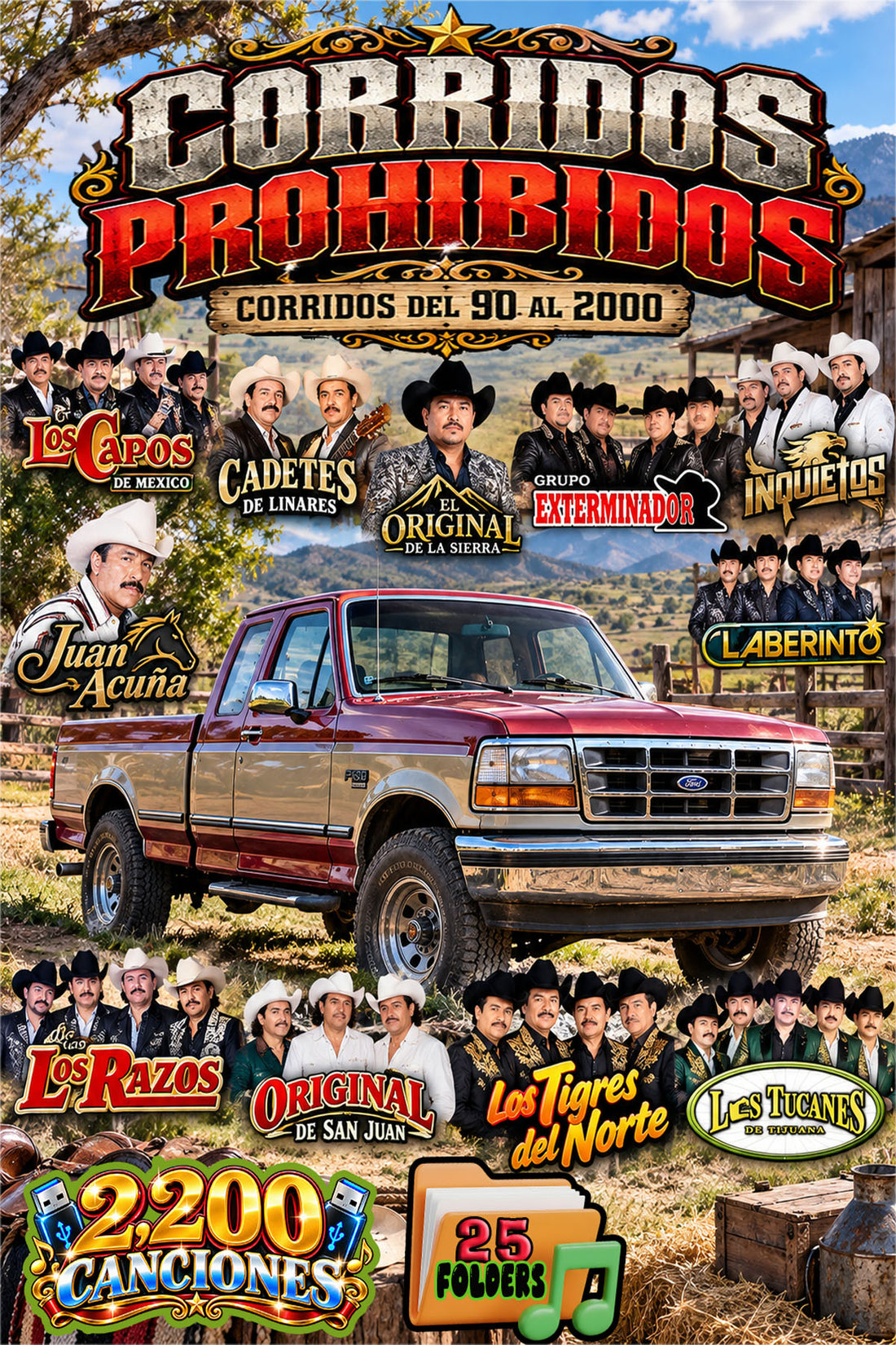 CORRIDOS PROHIBIDOS en USB