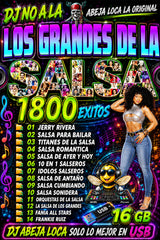 LOS GRANDES DE LA SALSA VOL 1 en USB