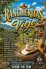 RANCHERITAS PA MI VIEJO en USB