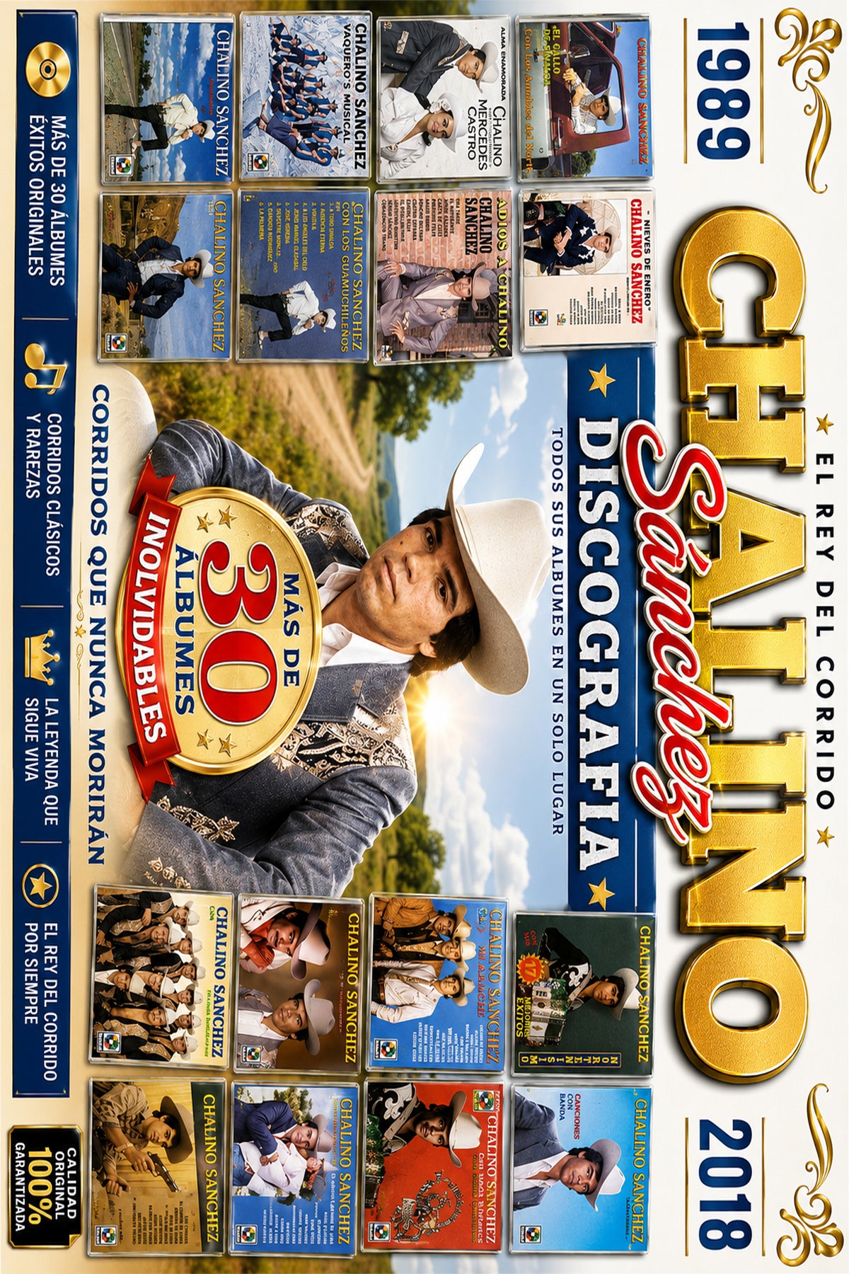 Discografía de Chalino Sánchez en USB